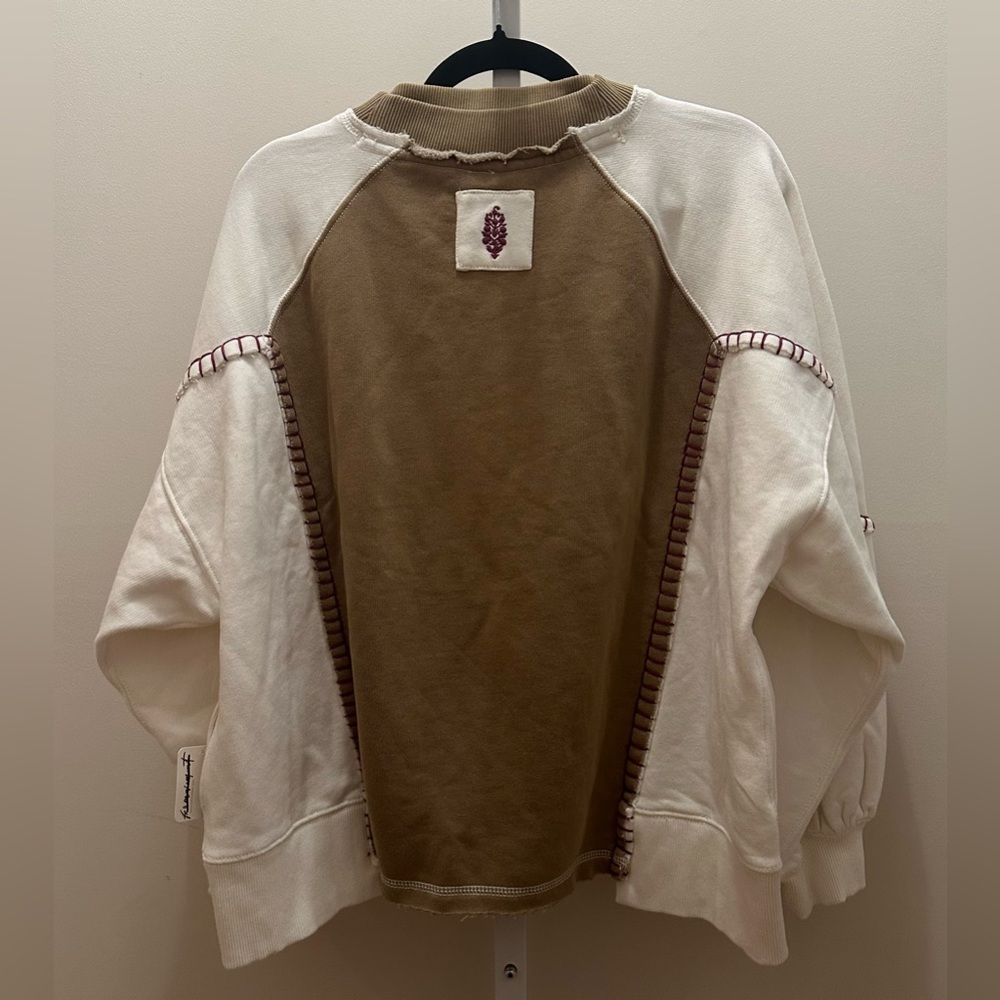 NWT FP Movement Double Header Graphic Crew XS Fer… - image 6